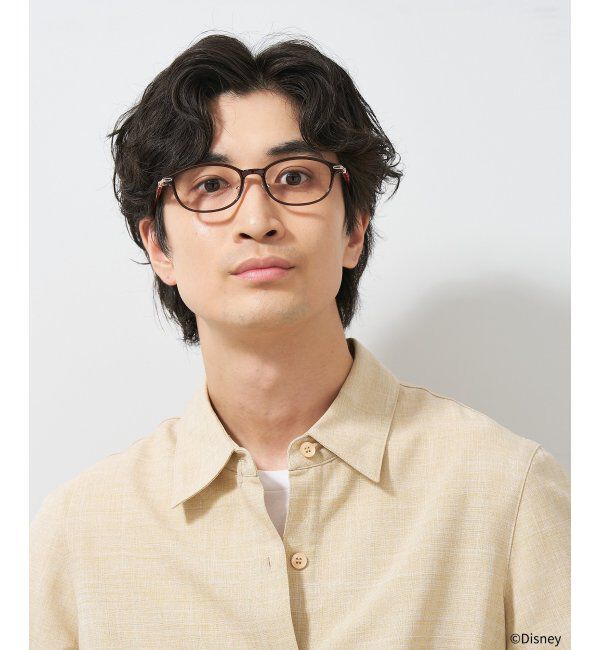  「ウェリントン型 メガネ Disney PRINCESS 白雪姫 (カジュアルライン) ディズニープリンセス レンズ交換券付」|メガネ|