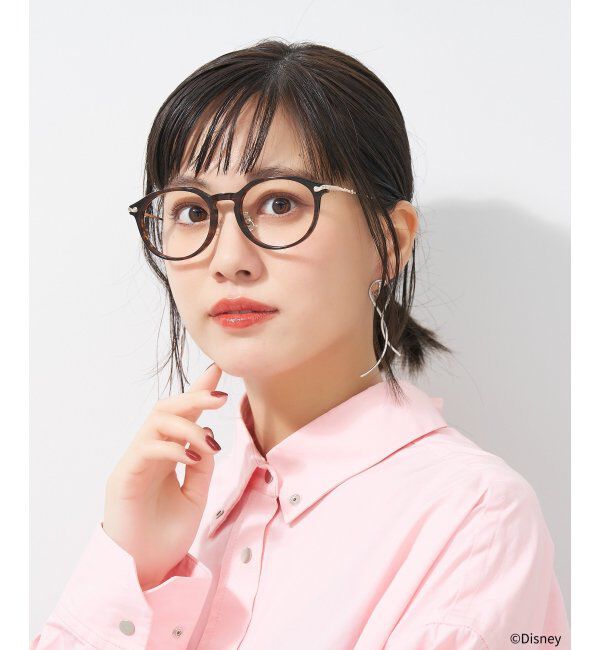  「メガネ Disney PRINCESS ラプンツェル (ドレスアップライン) ディズニープリンセス レンズ交換券付」|メガネ|