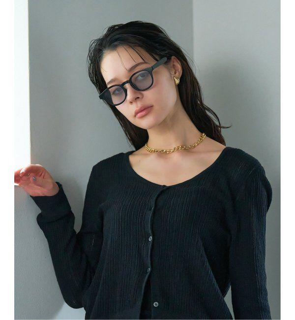  「【WEB限定】ウェリントン型 サングラス | カラーレンズ 軽量 トレンド 紫外線対策 UVカット ユニセックス」|サングラス|