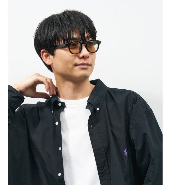  「【WEB限定】ウェリントン型 サングラス | カラーレンズ 軽量 トレンド 紫外線対策 UVカット ユニセックス」|サングラス|