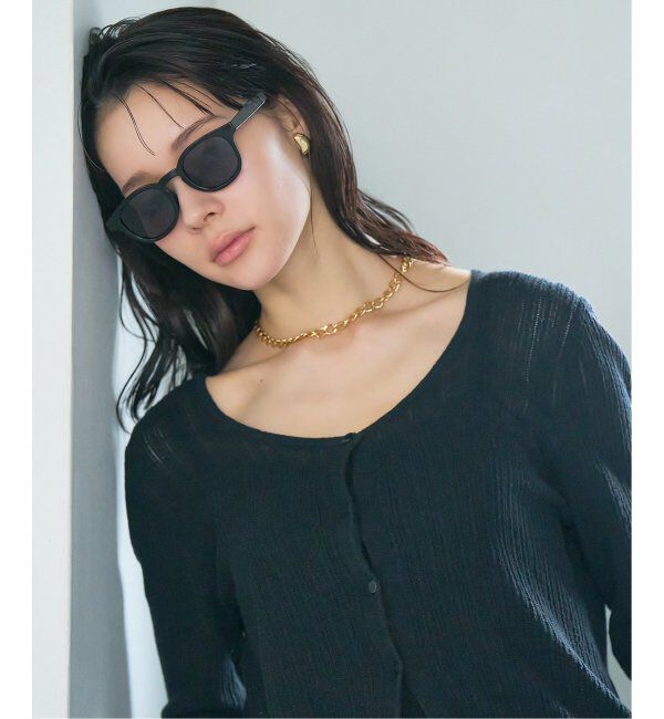  「【WEB限定】ウェリントン型 サングラス | カラーレンズ 軽量 トレンド 紫外線対策 UVカット ユニセックス」|サングラス|