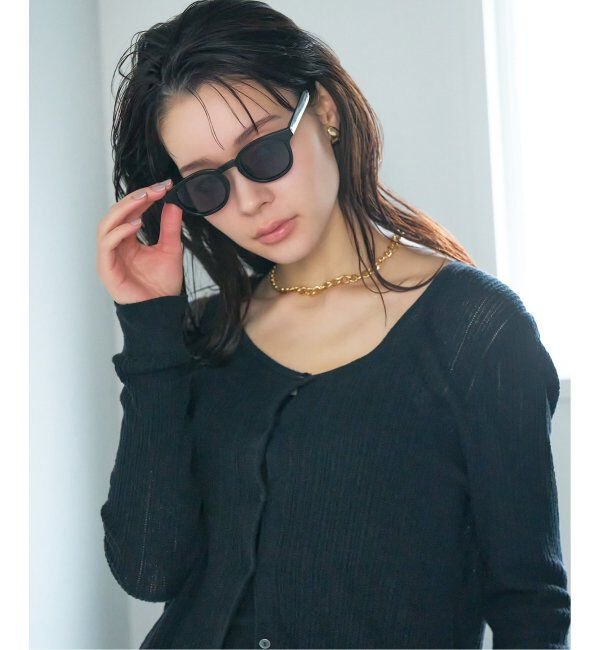  「【WEB限定】ウェリントン型 サングラス | カラーレンズ 軽量 トレンド 紫外線対策 UVカット ユニセックス」|サングラス|