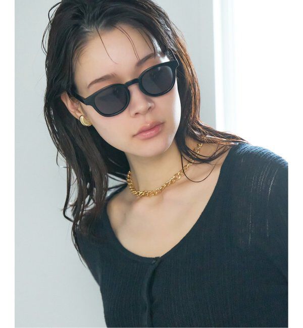  「【WEB限定】ウェリントン型 サングラス | カラーレンズ 軽量 トレンド 紫外線対策 UVカット ユニセックス」|サングラス|