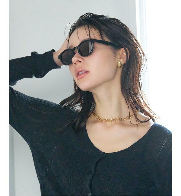  「【WEB限定】ウェリントン型 サングラス | カラーレンズ 軽量 トレンド 紫外線対策 UVカット ユニセックス」|サングラス|