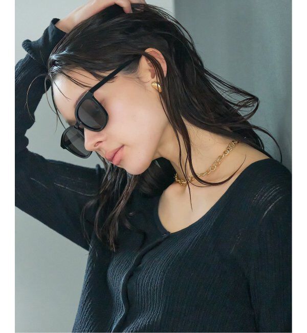  「【WEB限定】ウェリントン型 サングラス | カラーレンズ 軽量 トレンド 紫外線対策 UVカット ユニセックス」|サングラス|