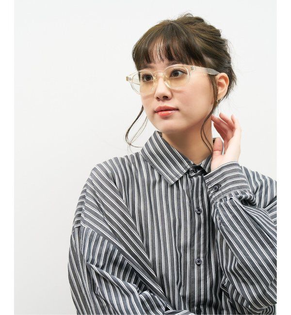  「【WEB限定】ウェリントン型 サングラス | カラーレンズ 軽量 トレンド 紫外線対策 UVカット ユニセックス」|サングラス|