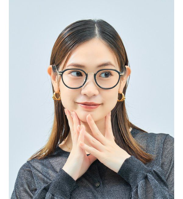  「Zoff｜UNITED ARROWS メガネ | [Casual] 伊達メガネ 度付き ユナイテッドアローズ   レンズ交換券付」|メガネ|