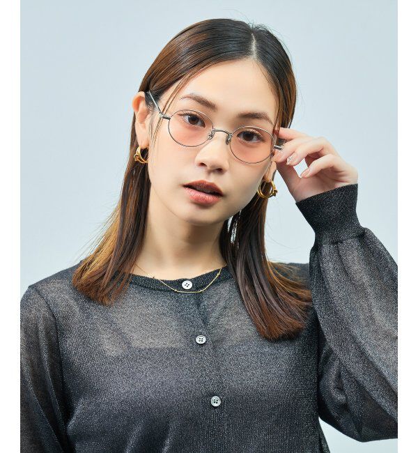  「Zoff｜UNITED ARROWS サングラス | [Luxe] メタル 紫外線対策 UVカット ユナイテッドアローズ  」|サングラス|シルバー