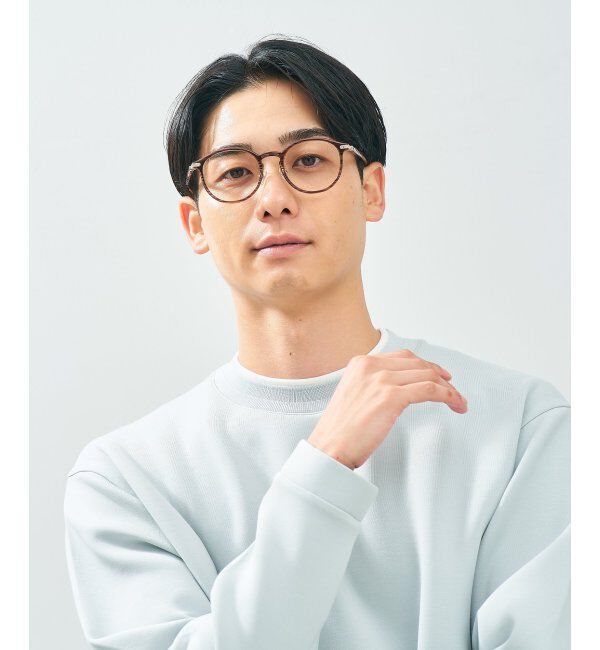  「Zoff｜UNITED ARROWS メガネ | [Casual] 伊達メガネ 度付き ユナイテッドアローズ   レンズ交換券付」|メガネ|