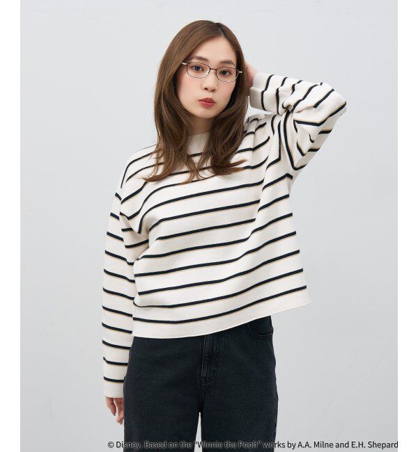  「 ウェリントン型 メガネ | 軽量、眼鏡、くまのプーさん Zoff  レンズ交換券付 レンズ交換券付」|メガネ|