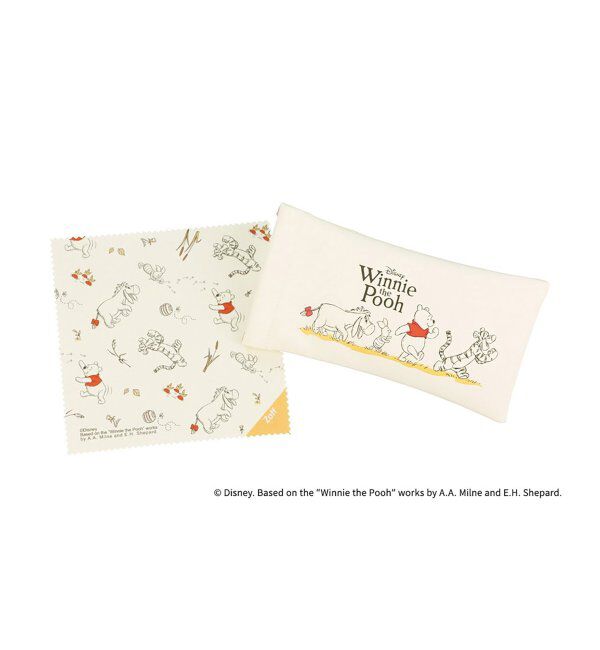  「 ウェリントン型 メガネ | 軽量、眼鏡、くまのプーさん Zoff  レンズ交換券付 レンズ交換券付」|メガネ|