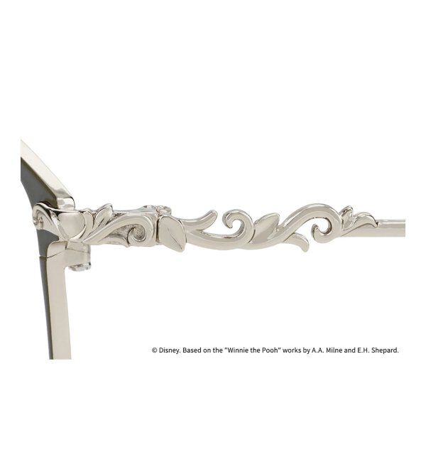  「 ウェリントン型 メガネ | 軽量、眼鏡、くまのプーさん Zoff  レンズ交換券付 レンズ交換券付」|メガネ|