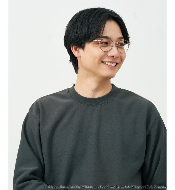  「 ボストン型 メガネ | 軽量、眼鏡、伊達めがね、度付きレンズ交換 Zoff  レンズ交換券付 レンズ交換券付」|メガネ|