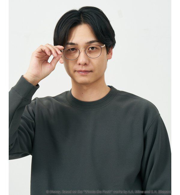  「 ボストン型 メガネ | 軽量、眼鏡、伊達めがね、度付きレンズ交換 Zoff  レンズ交換券付 レンズ交換券付」|メガネ|