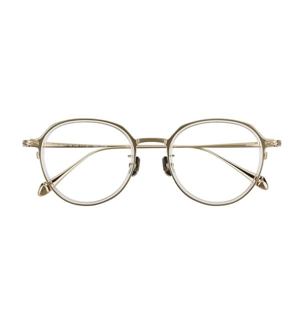  「ボストン型 メガネ | チタン 高級感  度あり 度なし メンズTITANIUM (ビジネス) レンズ交換券付」|メガネ|クリア