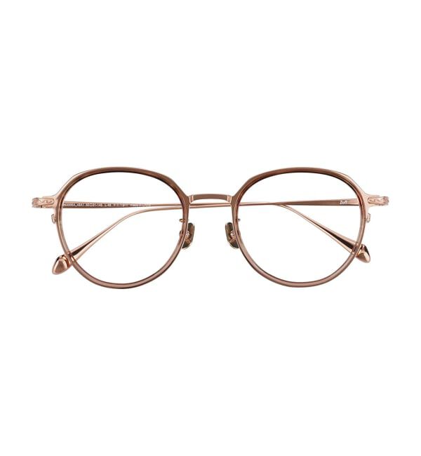  「ボストン型 メガネ | チタン 高級感  度あり 度なし メンズTITANIUM (ビジネス) レンズ交換券付」|メガネ|濃ブラウン1