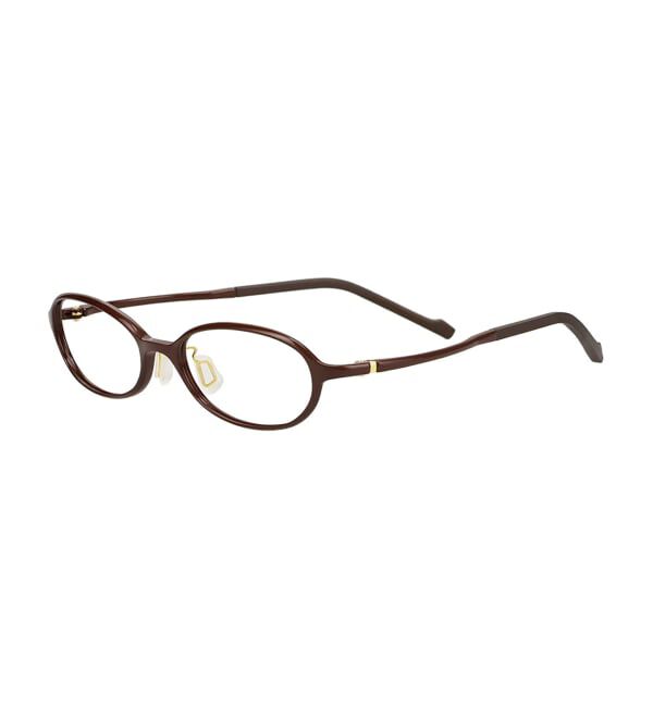  「オーバル型 メガネ | 軽量 伊達メガネビジネス 軽くて壊れにくい Zoff SMART Regular レンズ交換券付」|メガネ|