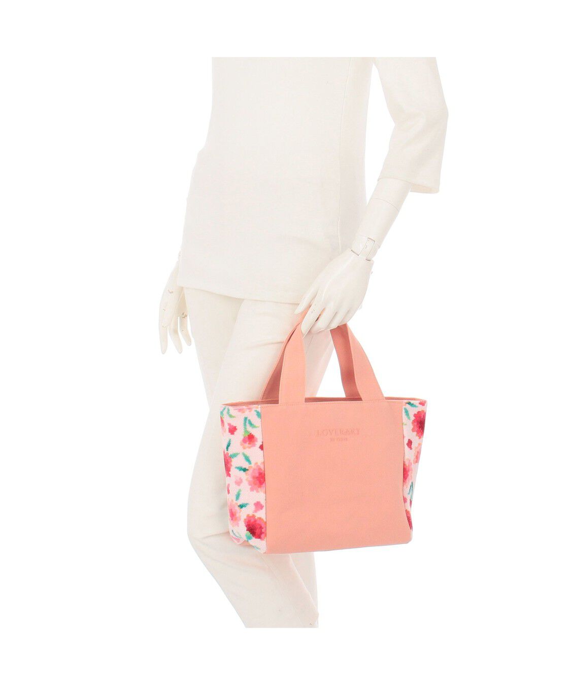 LOVERARY BY FEILER「ラブラリーカーネーション　トートバッグ　L/CAN-260465」|トートバッグ|