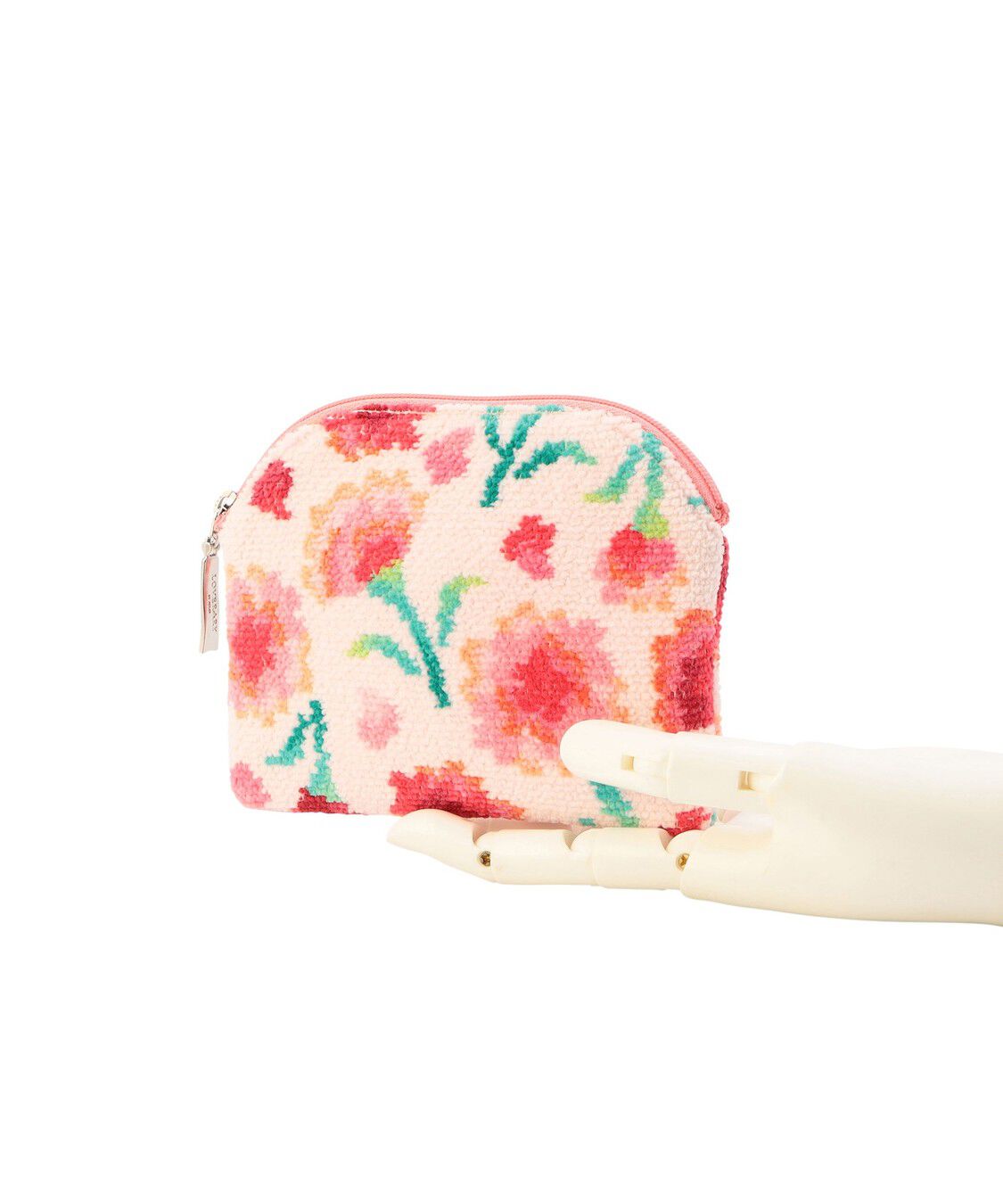 LOVERARY BY FEILER「ラブラリーカーネーション　ラウンドフラットポーチ　L/CAN-260460」|ポーチ|