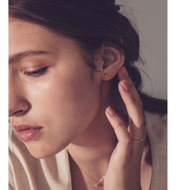 ete「K18YG プチ ピアス」|ピアス|