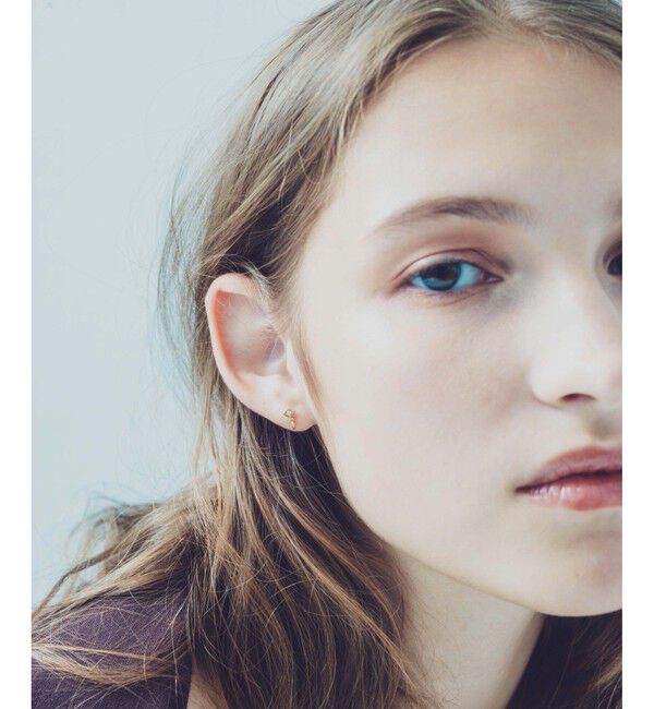 ete「K18YG ダイヤモンド ピアス」|ピアス|