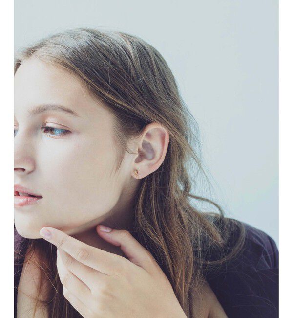 ete「K18YG ダイヤモンド ピアス」|ピアス|