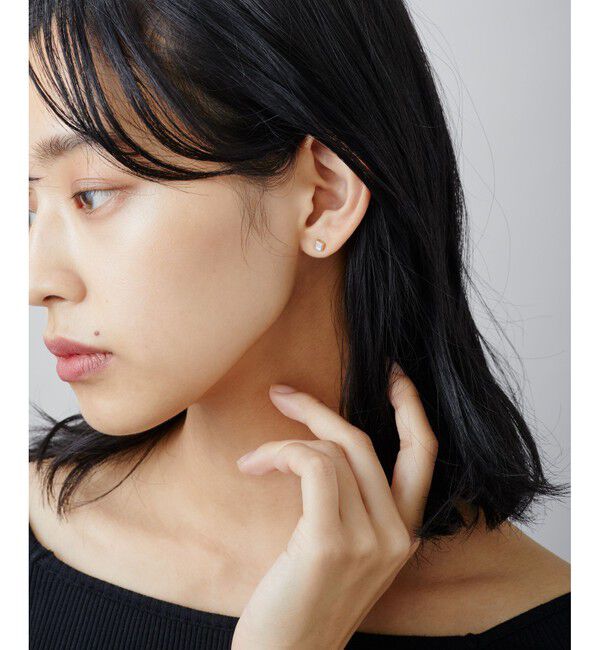 Jouete「K10YG オパール ピアス」|ピアス|