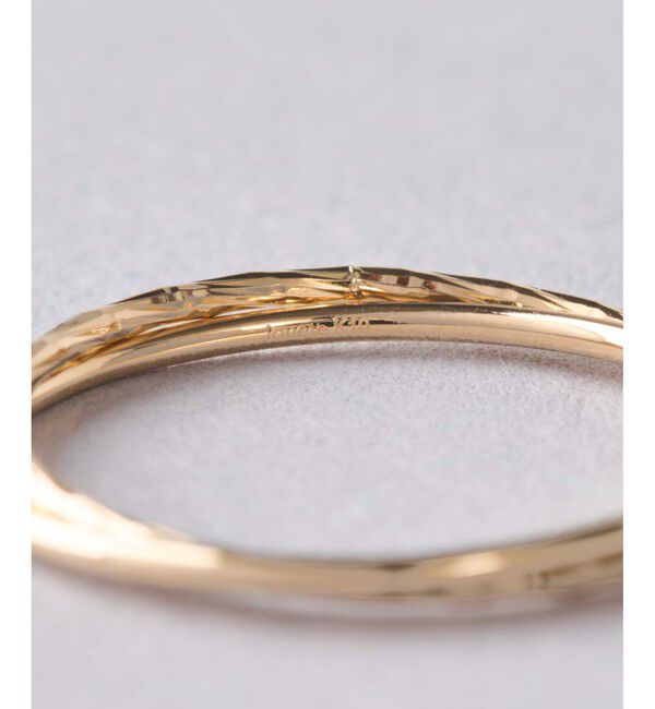 Jouete「K10YG レイヤー セットリング」|リング|