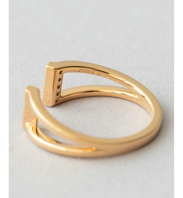 Jouete「フォークリング ジルコニア」|リング|