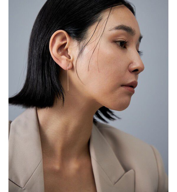 Jouete「K18YG ピアス ベネチアンチェーン」|ピアス|