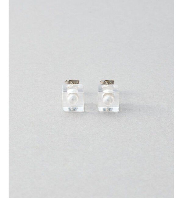 Jouete「[ドロップ] ピアス パール」|ピアス|シルバー