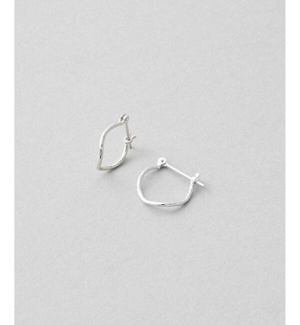 Jouete「K10WG フープピアス ツイスト」|ピアス|