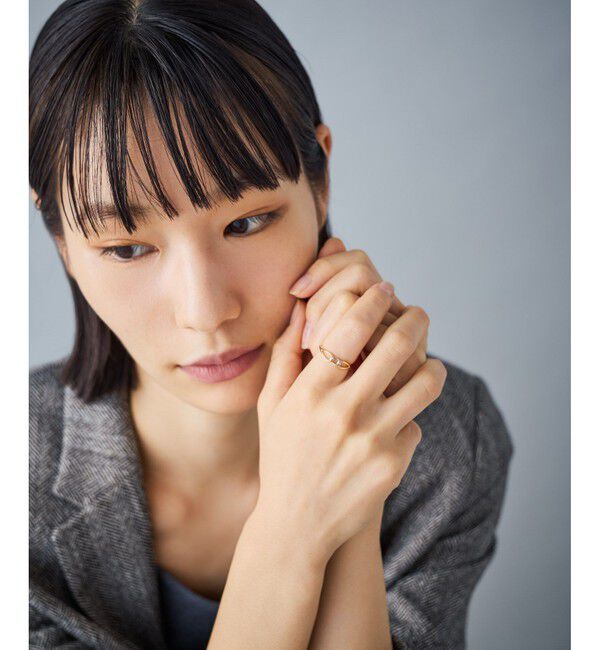 Jouete「[レイヤー] K10 リング チェーン コンビカラー」|リング|