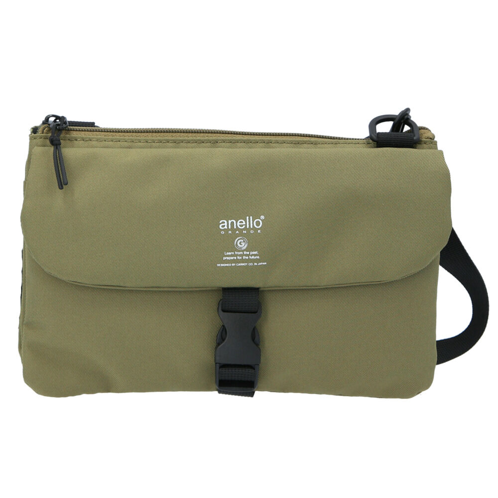 anello「アネロ ショルダーバッグ anello 通販 撥水 レディース 斜め掛け バック ななめ掛け」|ショルダー・メッセンジャー|グリーン1