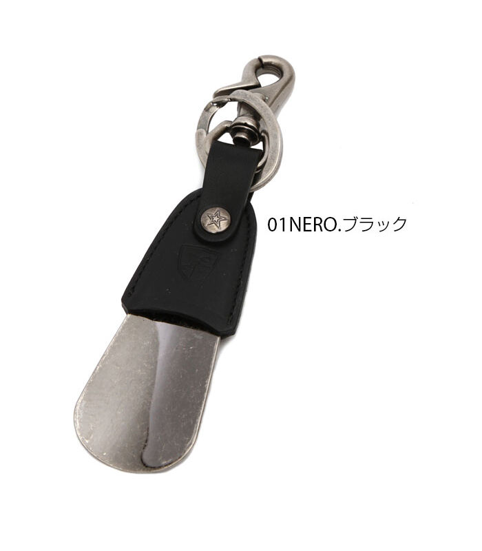 BACKYARD FAMILY「ダナック 通販 DONOK 通販/正規品 おすすめ 真鍮 定番 おしゃれ 携帯 くつべら 靴ベラ」|その他|ブラック1