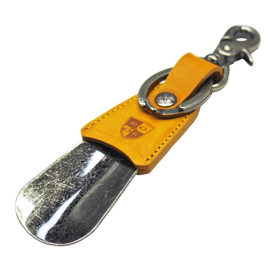 BACKYARD FAMILY「ダナック 通販 DONOK 通販/正規品 おすすめ 真鍮 定番 おしゃれ 携帯 くつべら 靴ベラ」|その他|イエロー1