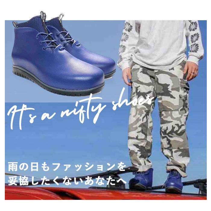 BACKYARD FAMILY「ccilu レインシューズ 通販 チル シューズ 靴 メンズ レインブーツ ショート 防水ブーツ」|レインシューズ|