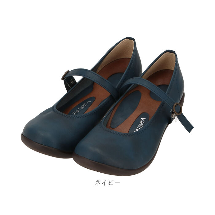 BACKYARD FAMILY「靴 レディース 歩きやすい 通販 リゲッタ パンプス おしゃれ 痛くない ローヒール 旅行」|パンプス|