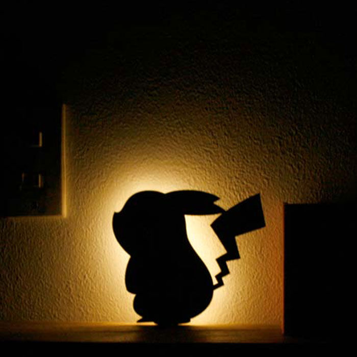 BACKYARD FAMILY「ポケモン ウォールライト 通販 ledライト led照明 壁掛け 照明 照度センサー 電池式」|電化製品|