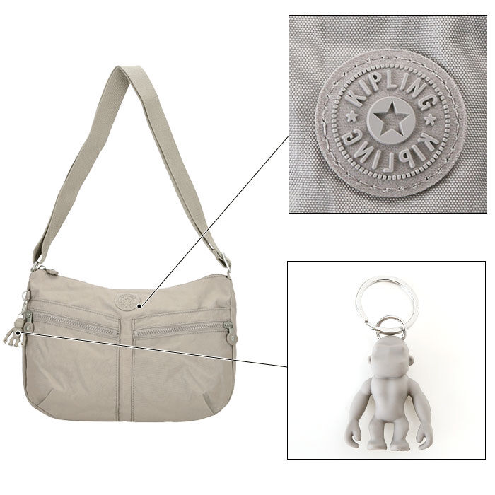 BACKYARD FAMILY「キプリング ショルダーバッグ 通販 ショルダー バッグ 斜めがけ レディース 大人 ナイロン」|ショルダー・メッセンジャー|