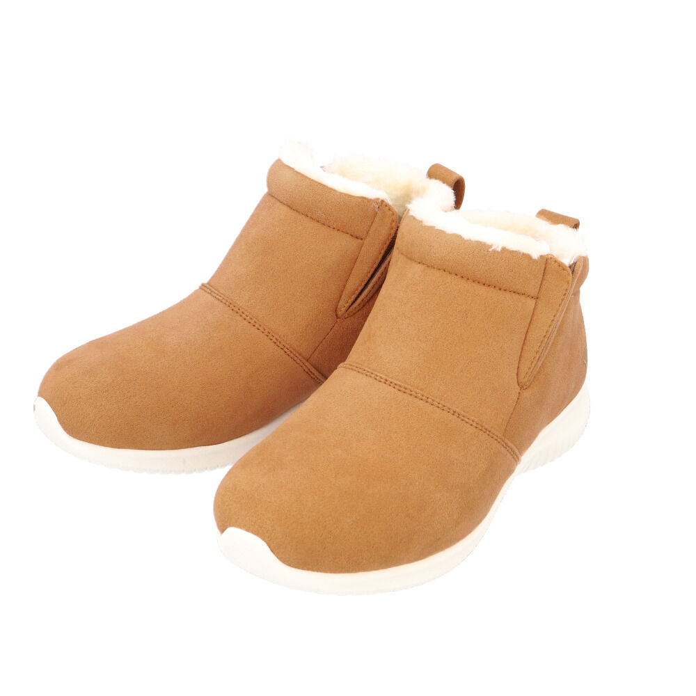 BACKYARD FAMILY「ムートンブーツ レディース 通販 アーノルドパーマー AN7515 おしゃれ ブランド Arnie」|ショートブーツ|ベージュ1