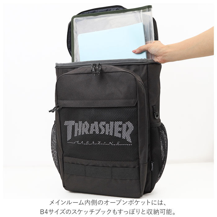 BACKYARD FAMILY「スラッシャー リュック THR-238 THRASHER 通販 メンズ 大容量 30L A4 B4」|リュック|