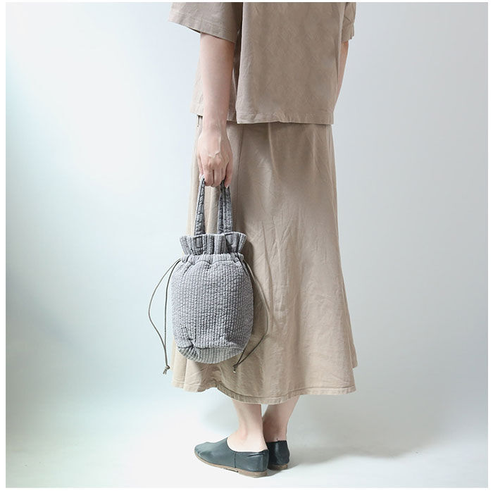 BACKYARD FAMILY「Rename ヌビ ミニ巾着バッグ 通販 ヌビバッグ かばん 巾着バッグ 巾着 レディース カバン」|ハンドバッグ|