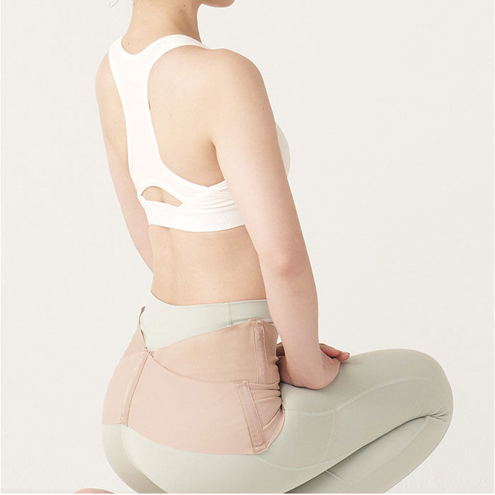 BACKYARD FAMILY「骨盤ベルト 通販 日本製 動きやすい 2本ベルト 女性 骨盤サポート ゆがみ 歪み 骨盤 着脱簡単」|その他|