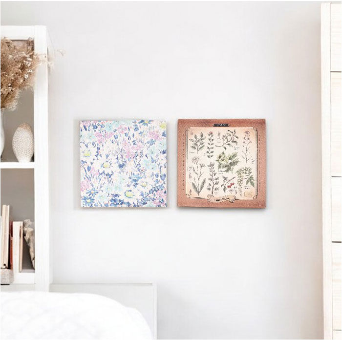 BACKYARD FAMILY「インテリアパネル ファブリックパネル SQ 通販 壁掛け 装飾 飾り パネル アートパネル 絵画」|その他|