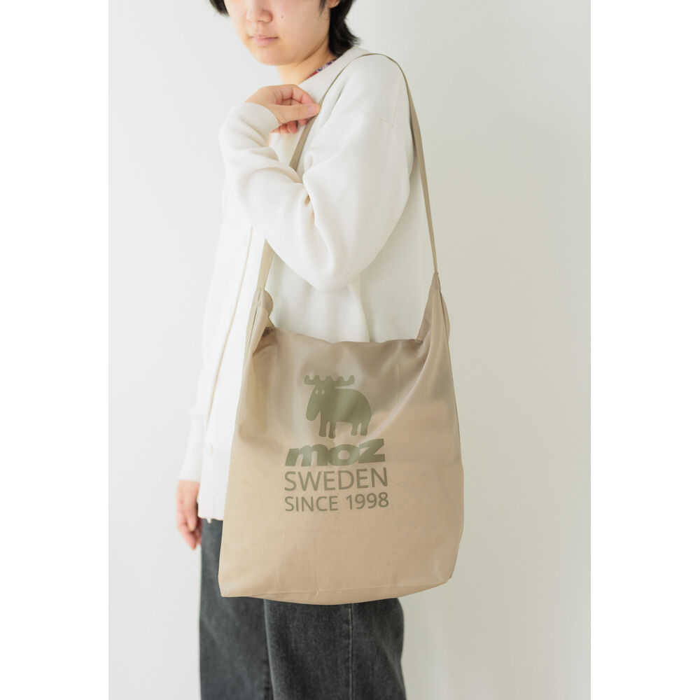 moz「moz モズ ショルダーバッグ 通販 トート a4 トートバッグ バッグ 2way バック」|ショルダー・メッセンジャー|ベージュ1