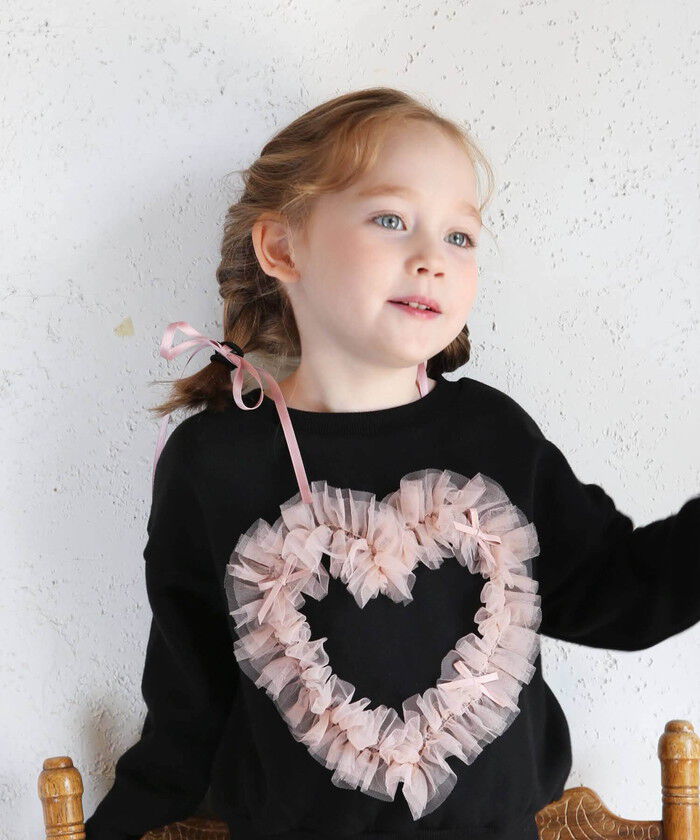 BACKYARD FAMILY「キッズ ヘアゴム リボン 通販 2個セット 68192302 ロンロンリボンヘアゴム 小さめ」|ヘアゴム・シュシュ|