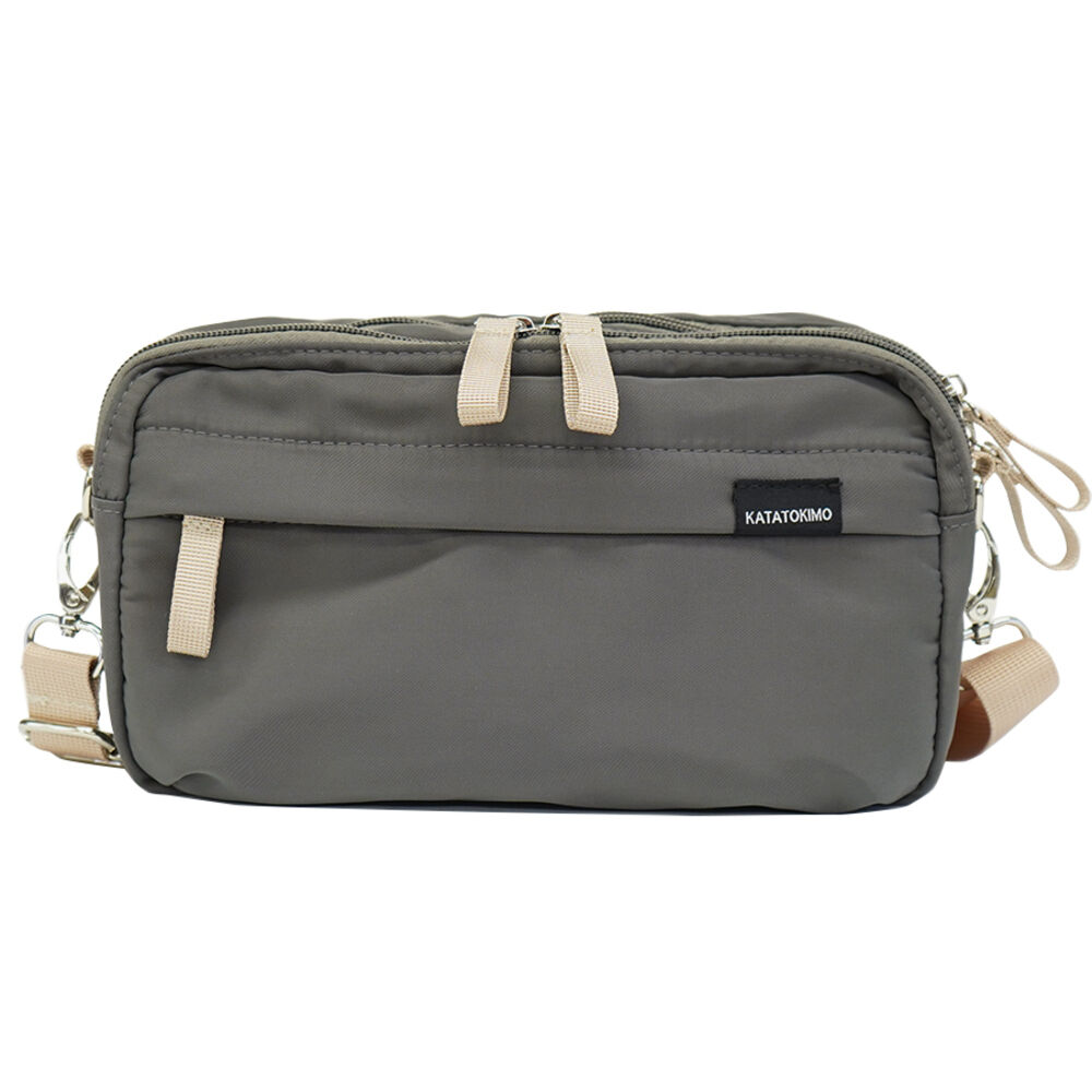 BACKYARD FAMILY「ショルダーバッグ 斜めがけバッグ 小さめ 通販 ミニショルダーバッグ ショルダーバック」|ショルダー・メッセンジャー|グレー1