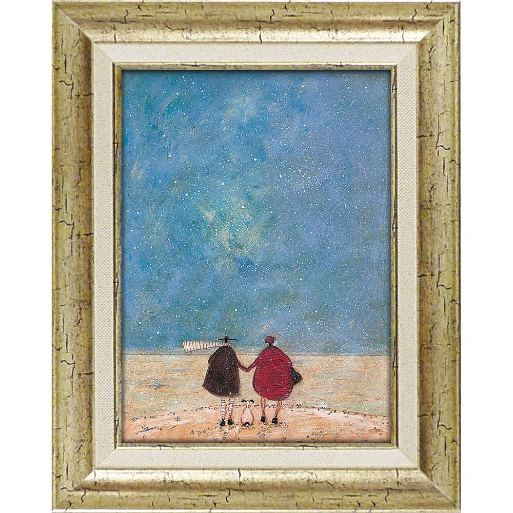 BACKYARD FAMILY「アートフレーム 通販 サムトフト SamToft 壁掛けアート 壁飾り 絵画 インテリア モダン」|その他|ブルー1