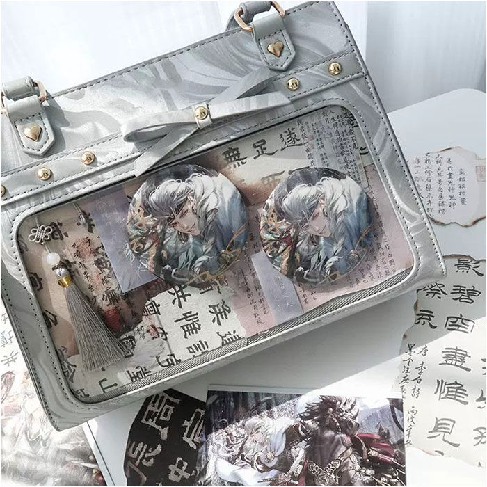 BACKYARD FAMILY「痛バッグ リボン ショルダー 推し活 2WAY 通販 痛バック 痛バ 推し活バッグ 推し活バック」|ショルダー・メッセンジャー|